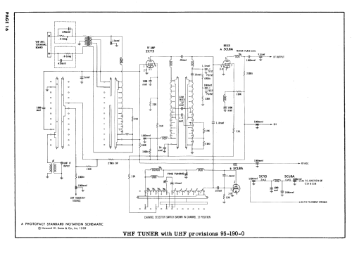 Silvertone 164, 164-5 Ch= 456.52200, 201, 528.52200, 2; Sears, Roebuck & Co. (ID = 625787) Television