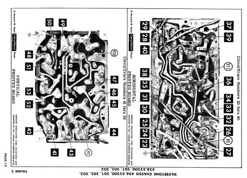 Silvertone 164, 164-5 Ch= 456.52200, 201, 528.52200, 2; Sears, Roebuck & Co. (ID = 625788) Television