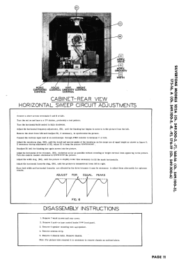 Silvertone 168-16 Ch= 549.100-3; Sears, Roebuck & Co. (ID = 3028088) Television