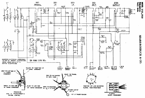 Silvertone 8-Tube Superheterodyne Order= 57DM 1713; Sears, Roebuck & Co. (ID = 618979) Radio