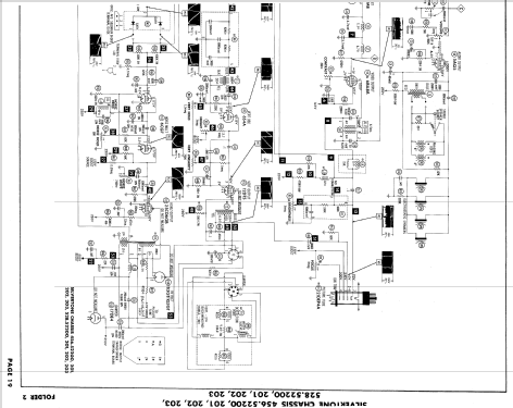 Silvertone 182, 182-5 Ch= 456.52200, 201, 528.52200, 2; Sears, Roebuck & Co. (ID = 625836) Television