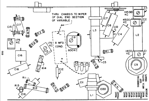 Silvertone 1904A ; Sears, Roebuck & Co. (ID = 1289777) Radio
