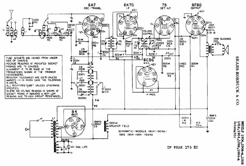 Silvertone Order= 57KM 1914; Sears, Roebuck & Co. (ID = 622038) Radio