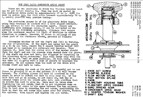 Silvertone 1915 Early and Late Order= KM 1915; Sears, Roebuck & Co. (ID = 622219) Radio
