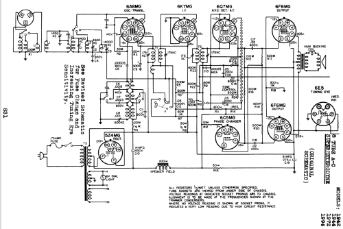 Silvertone 1942 Early Radio Sears, Roebuck & Co.; Chicago IL, build ...