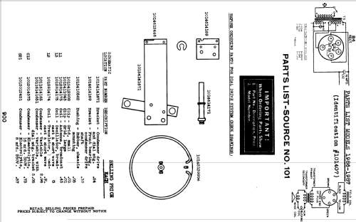 Silvertone 1986 Ch= 101.407F; Sears, Roebuck & Co. (ID = 1303550) Radio