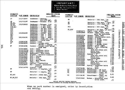 Silvertone 1986 Ch= 101.407F; Sears, Roebuck & Co. (ID = 1303551) Radio