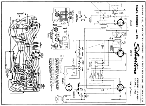 Silvertone 2000 Ch= 132.63901 Order=57G 2000; Sears, Roebuck & Co. (ID = 163607) Radio