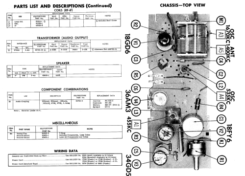 Silvertone 2000 Ch= 132.63901 Order=57G 2000; Sears, Roebuck & Co. (ID = 535077) Radio