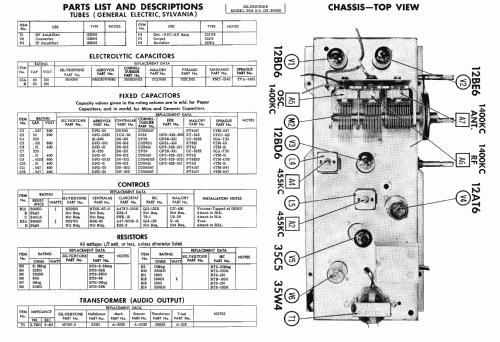 Silvertone 2014 Ch= 132.40500 Order= 57H U2014; Sears, Roebuck & Co. (ID = 448753) Radio