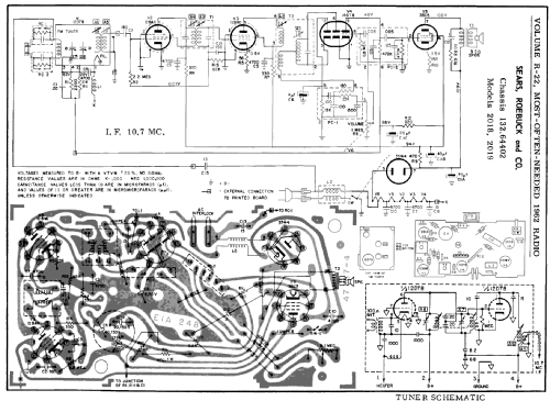 Silvertone 2018 Ch= 132.64402 Order=57G 2018; Sears, Roebuck & Co. (ID = 163608) Radio