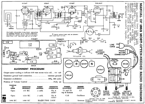 Silvertone 2046 and 2046L Ch= 528.194; Sears, Roebuck & Co. (ID = 1329703) Radio