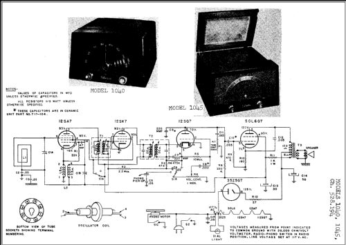 Silvertone 2046 and 2046L Ch= 528.194; Sears, Roebuck & Co. (ID = 1329704) Radio