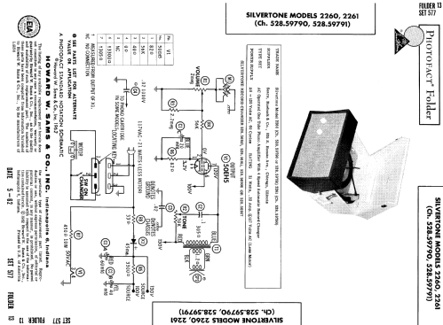 Silvertone 2260 Ch= 528.59790; Sears, Roebuck & Co. (ID = 537506) R-Player