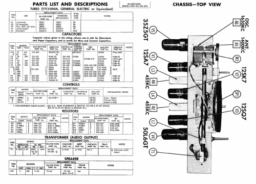 Silvertone 3040 Ch= 528.253; Sears, Roebuck & Co. (ID = 448259) Radio