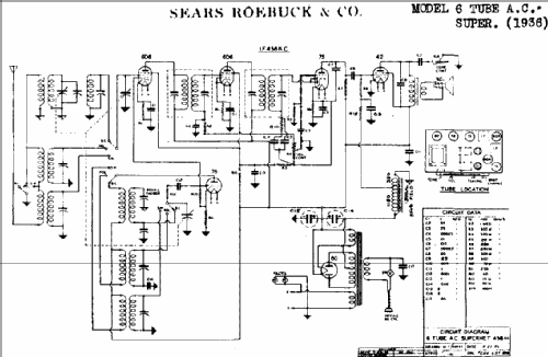 Silvertone 3051 Ch= 109.352; Sears, Roebuck & Co. (ID = 653004) Radio