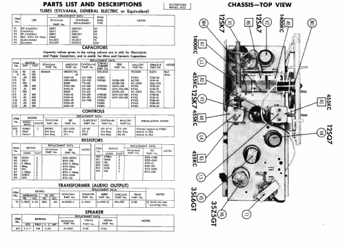 Silvertone 3052 Ch= 132.053; Sears, Roebuck & Co. (ID = 448264) Radio