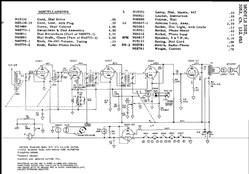 Silvertone 3053 Ch= 132.053; Sears, Roebuck & Co. (ID = 216695) Radio