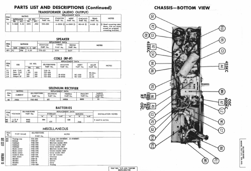 Silvertone 3217 Ch= 528.265 Order=57H 03217; Sears, Roebuck & Co. (ID = 982659) Radio