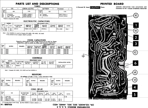 Silvertone 3 Ch= 132.44301; Sears, Roebuck & Co. (ID = 592898) Radio