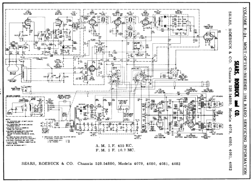 Silvertone 4080 Ch= 528.54880 Radio Sears, Roebuck & Co. |Radiomuseum.org