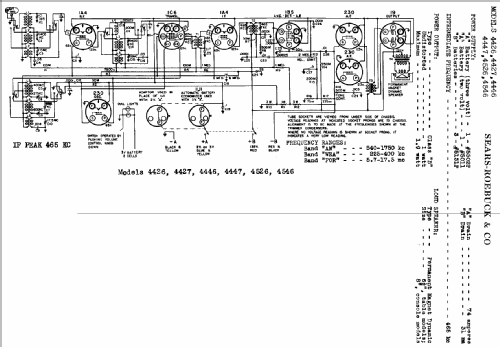 Silvertone Order= 57DM 4426; Sears, Roebuck & Co. (ID = 634634) Radio