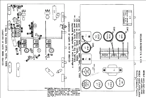 Silvertone Order= 57DM 4426; Sears, Roebuck & Co. (ID = 634636) Radio