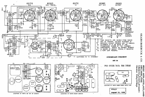 Silvertone 4428A ; Sears, Roebuck & Co. (ID = 633355) Radio