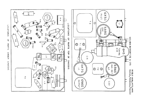 Silvertone 4468 ; Sears, Roebuck & Co. (ID = 635745) Radio