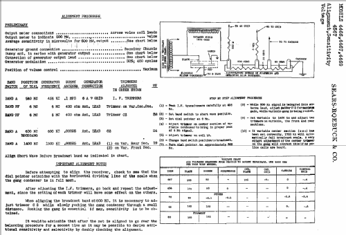 Silvertone 5-Tube Table Model Order= 57E 4469; Sears, Roebuck & Co. (ID = 635717) Radio