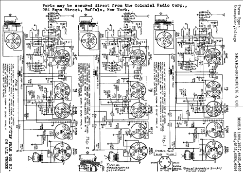 Silvertone Order= 57DM 4484; Sears, Roebuck & Co. (ID = 630422) Radio