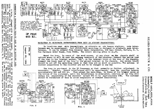 Silvertone Order= 57DM 4486; Sears, Roebuck & Co. (ID = 637336) Radio