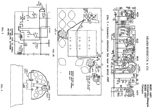 Silvertone Order= 57EM 4487; Sears, Roebuck & Co. (ID = 636082) Radio