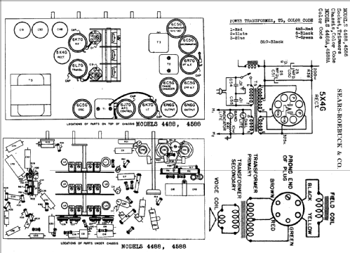 Silvertone 4488A ; Sears, Roebuck & Co. (ID = 637139) Radio