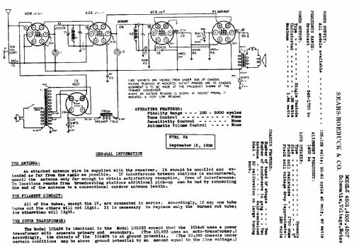 Silvertone 4507 ; Sears, Roebuck & Co. (ID = 637793) Radio