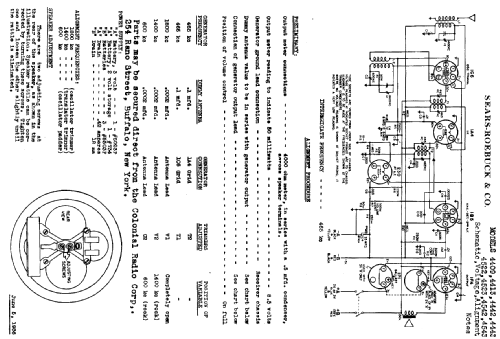 Silvertone 4523 ; Sears, Roebuck & Co. (ID = 634157) Radio