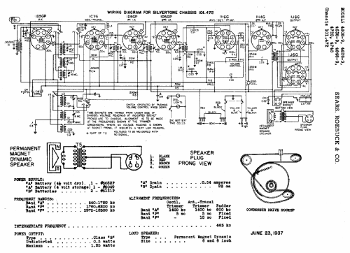 Silvertone 4608 Ch= 101.472; Sears, Roebuck & Co. (ID = 643296) Radio