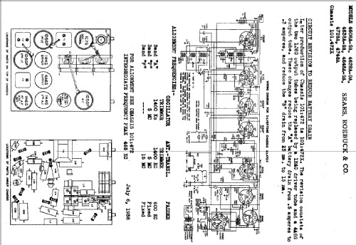 Silvertone 4608ACh= 101.472X; Sears, Roebuck & Co. (ID = 643673) Radio