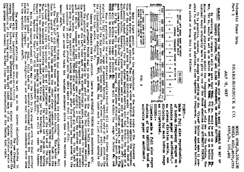 Silvertone 4610 Ch= 101.482; Sears, Roebuck & Co. (ID = 642751) Radio