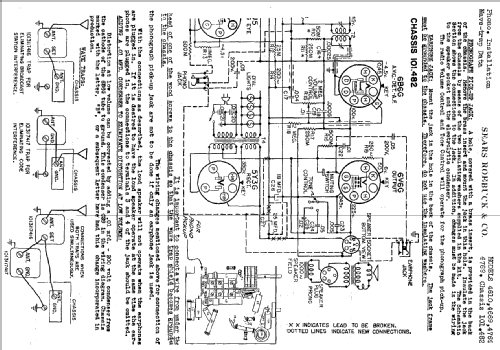 Silvertone 4610 Ch= 101.482; Sears, Roebuck & Co. (ID = 642752) Radio