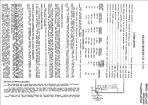 Silvertone Order= 57H 4612; Sears, Roebuck & Co. (ID = 641551) Radio