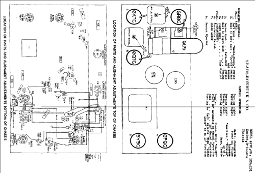 Silvertone 4796 Ch= 126.201; Sears, Roebuck & Co. (ID = 645620) Radio