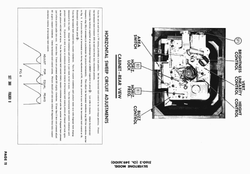 Silvertone 5160-2 Ch= 549.16100; Sears, Roebuck & Co. (ID = 2683413) Television