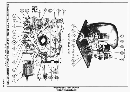 Silvertone 5160-2 Ch= 549.16100; Sears, Roebuck & Co. (ID = 2683423) Television