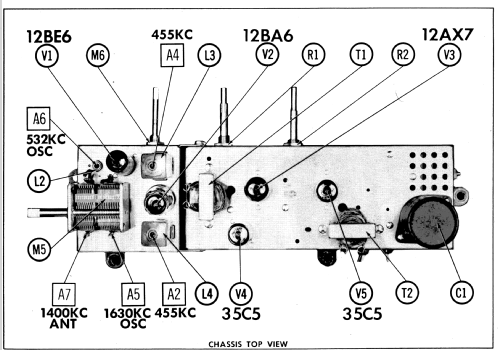 Silvertone 51 Ch= 528.53540; Sears, Roebuck & Co. (ID = 551219) Radio