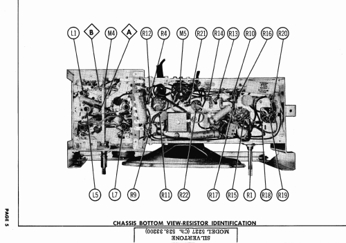 Silvertone 5227 Ch= 528.33200 Order=57K 05227; Sears, Roebuck & Co. (ID = 449884) Radio