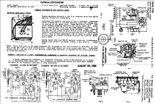 Silvertone 5731 Ch= 109.359; Sears, Roebuck & Co. (ID = 645671) Radio