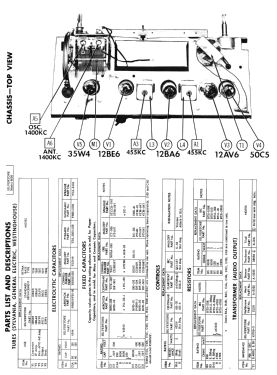 Silvertone 6020 Ch= 132.09000 Order=57H U6020; Sears, Roebuck & Co. (ID = 2770872) Radio