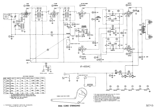 Silvertone 6046 Ch= 528.34900 Order=57H 06046L; Sears, Roebuck & Co. (ID = 449915) Radio