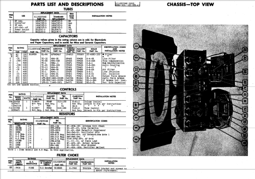 Silvertone 6050 Ch= 132.825-4; Sears, Roebuck & Co. (ID = 826804) Radio